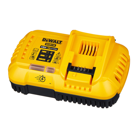 DeWalt XR Li-Ion DCB118 User manual