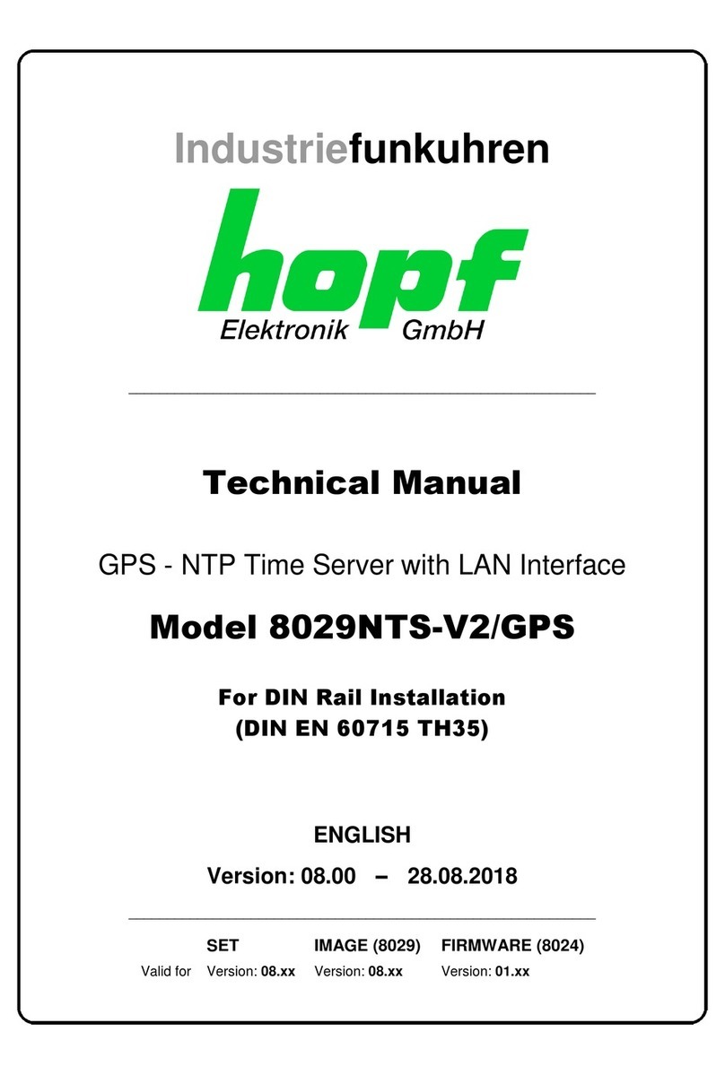 hopf 8029NTS-V2/GPS Technical manual