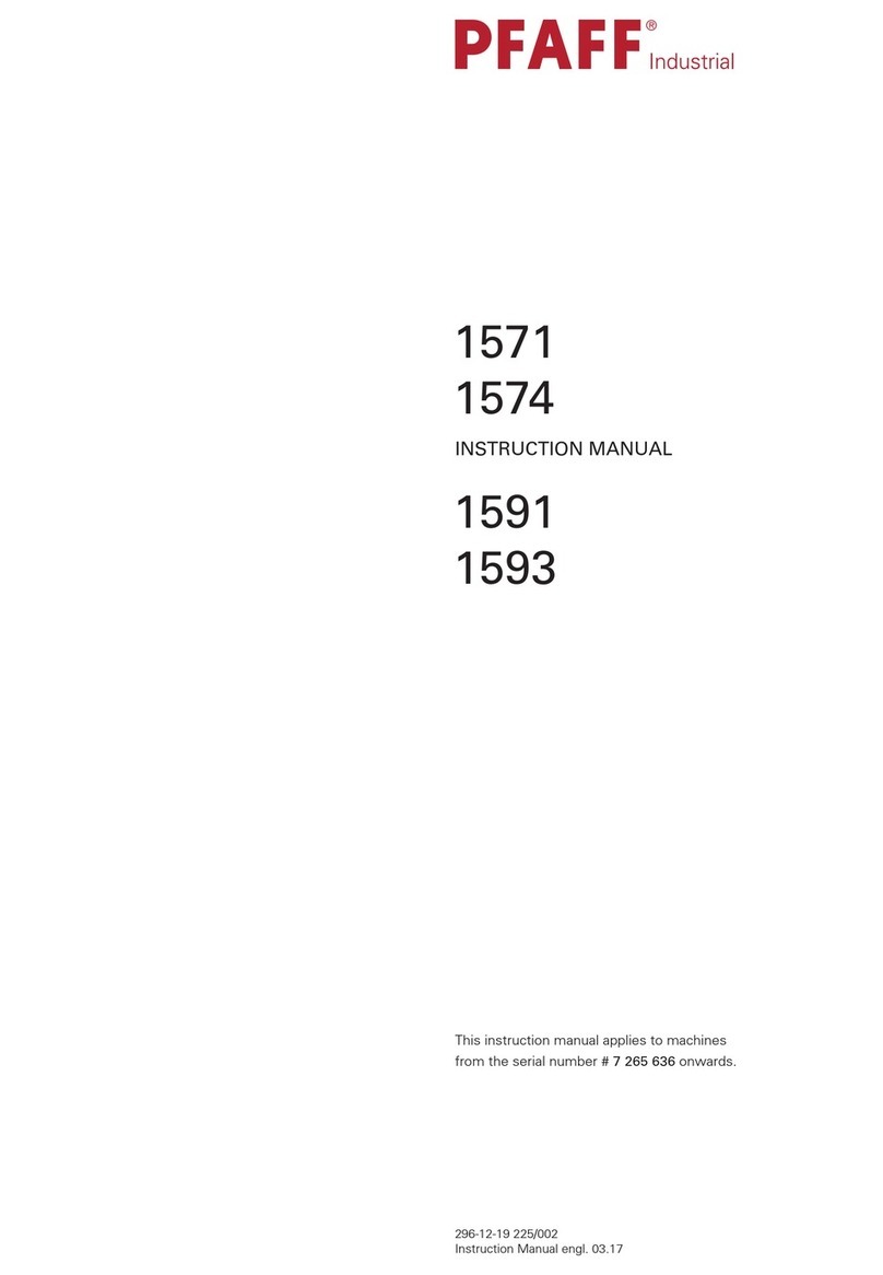 Pfaff 1571 User manual