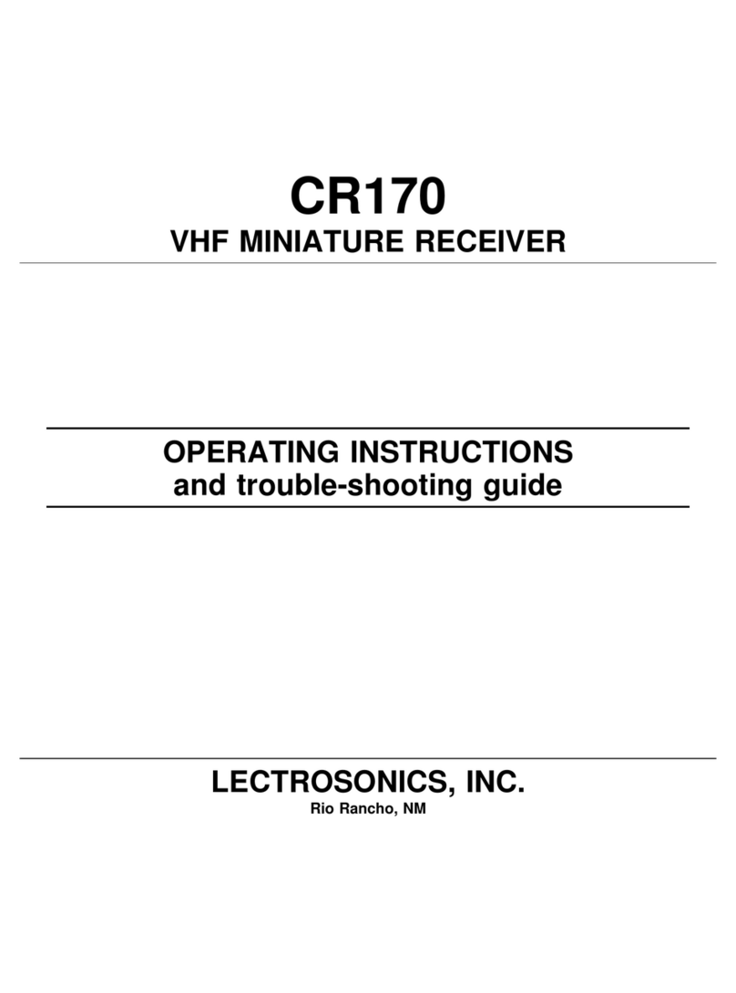 Lectronics FREEDOMIKE CR170 Operating instructions and troubleshooting guide Lectronics FREEDOMIKE CR170 Operating instructions and troubleshooting guide