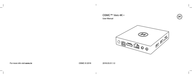 OSMC Vero 4K + User manual