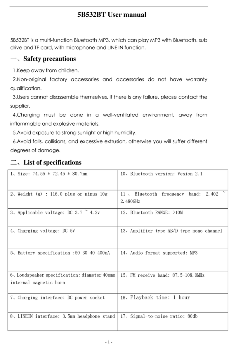 AOB 5B532BT user manual