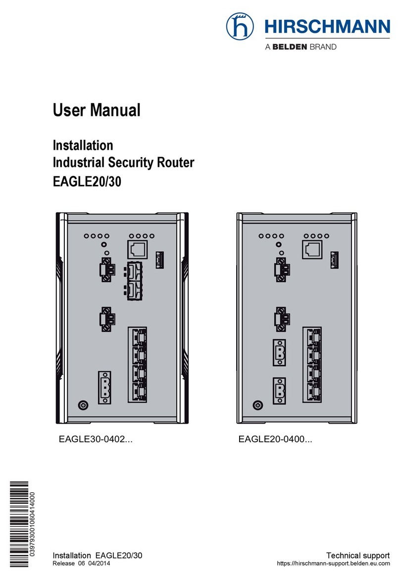Hirschmann HiSecOS EAGLE20 User manual