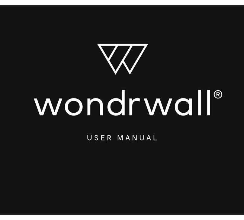 Wondrwall Light switch user manual