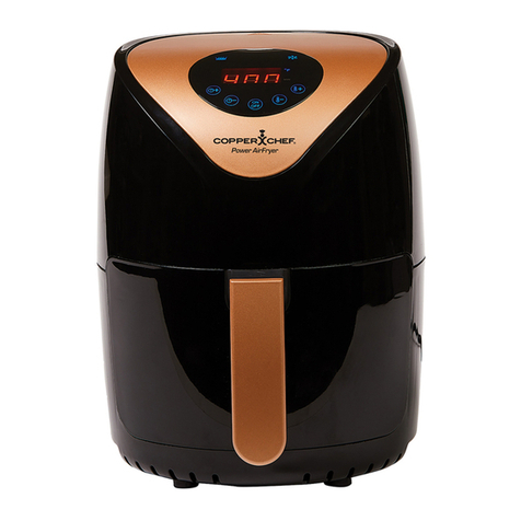 Copper Chef YJ-803A User manual