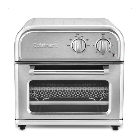Cuisinart AirFryer AFR-25 INSTRUCTION AND RECIPE BOOKLET