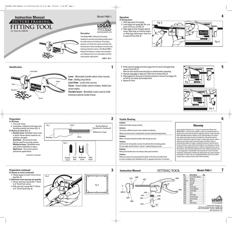 Logan F400-1 User manual