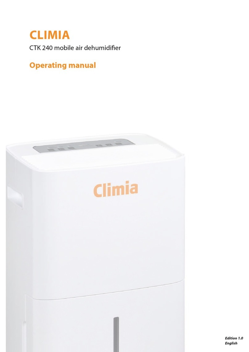 CLIMIA CTK 240 operating manual