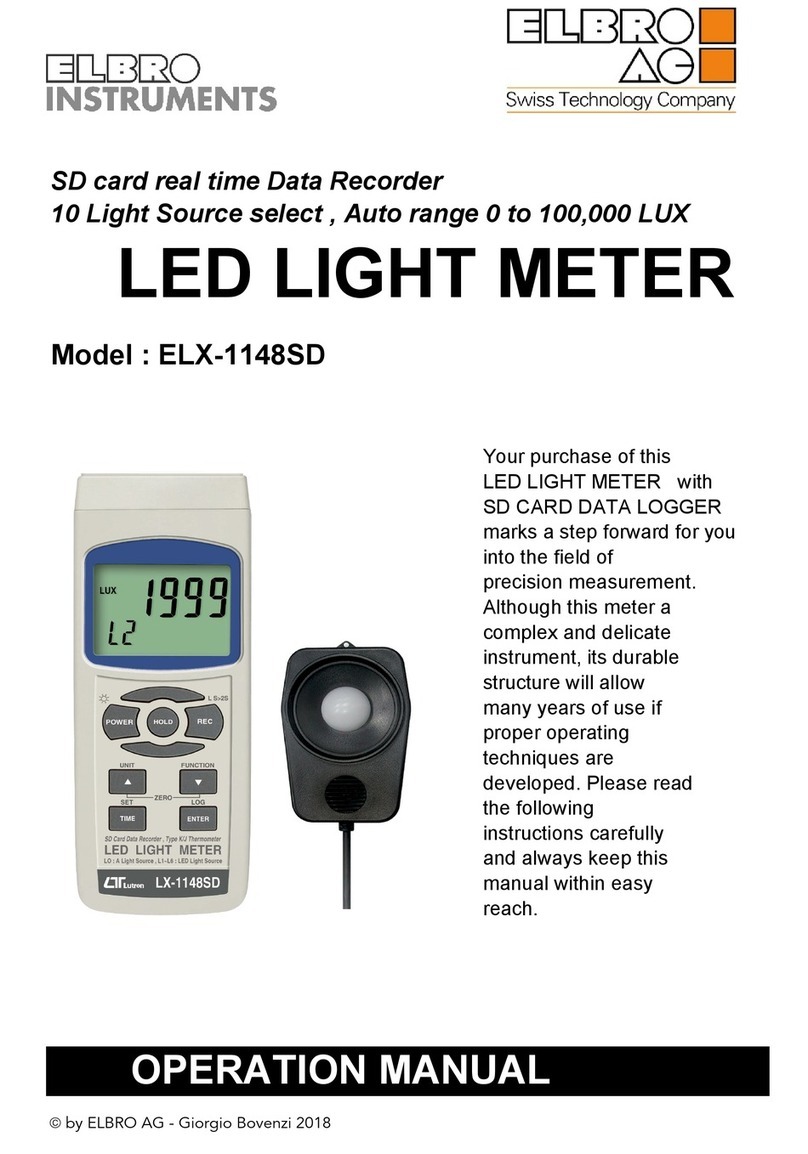 ELBRO ELX-1148SD User manual
