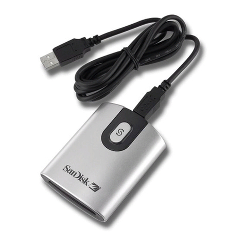SanDisk ImageMate SDDR-99 User manual