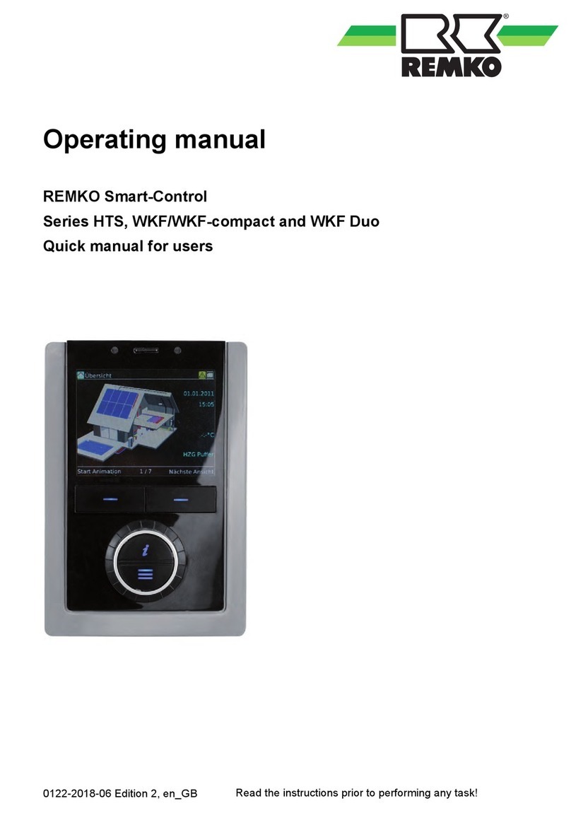 REMKO HTS Series User manual