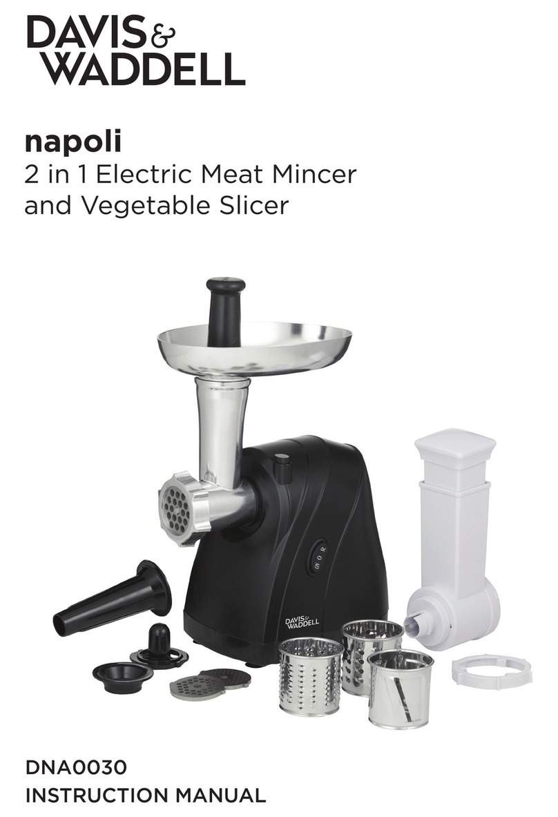 Davis & Waddell NAPOLI instruction manual