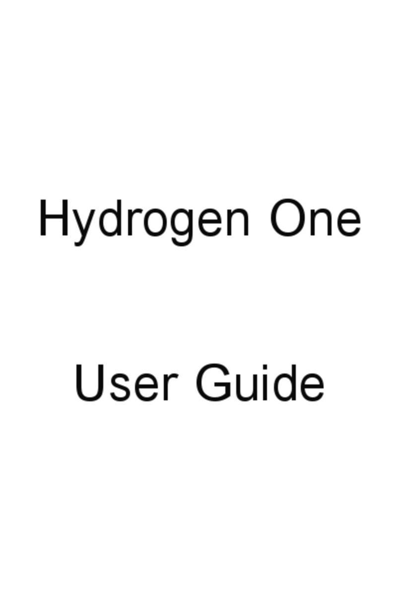 RED Hydrogen ONE User manual