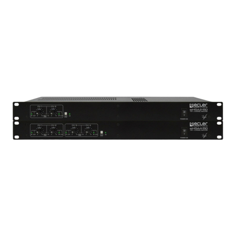 Ecler eHSA SERIES User manual