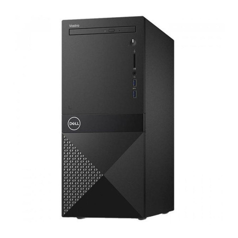 Dell Vostro 3670 Operation and maintenance manual