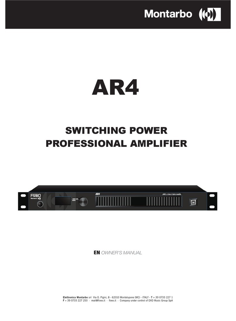 Montarbo AR4 owner's manual