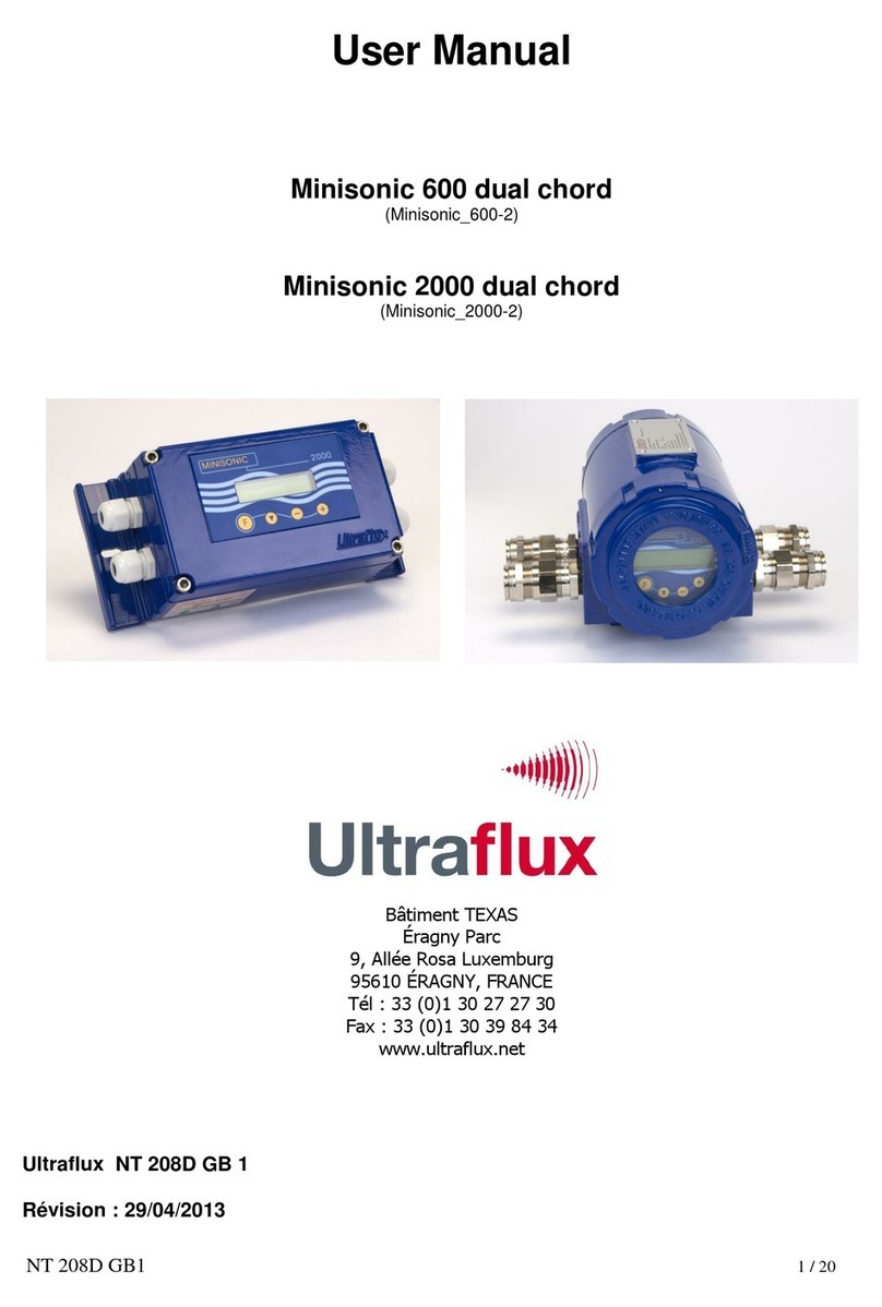 Ultraflux Minisonic_600-2 User manual Ultraflux Minisonic_600-2 User manual