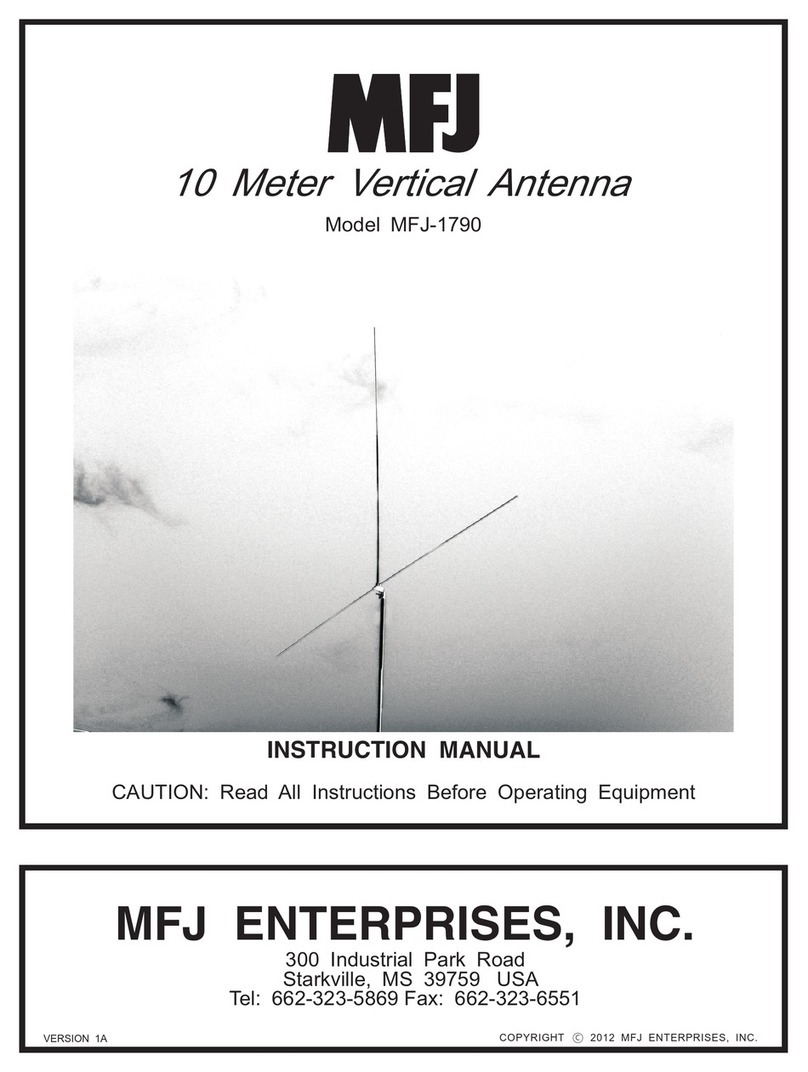 MFJ 1790 User manual