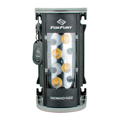 Foxfury Lighting Solutions Nomad N32 product manual Foxfury Lighting Solutions Nomad N32 product manual