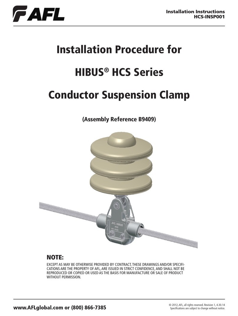AFL HIBUS HCS Series Installation procedures