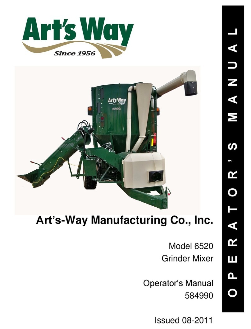 Art's-Way Manufacturing 6520 Operator's manual