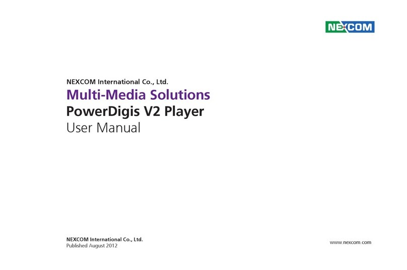 Nexcom PowerDigis V2 User manual Nexcom PowerDigis V2 User manual