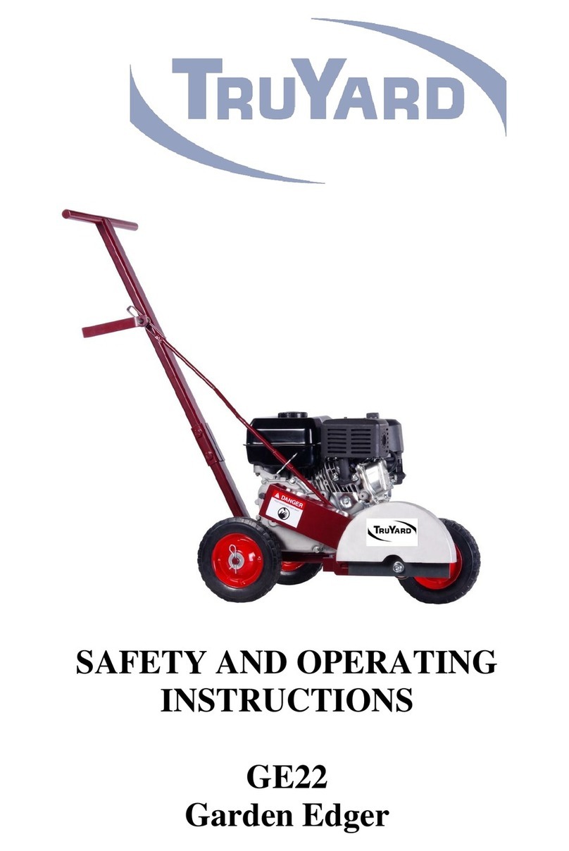 TruYard GE22 Safety and operating instructions