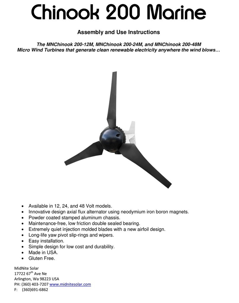MidNite Solar MNChinook 200-12M Quick setup guide