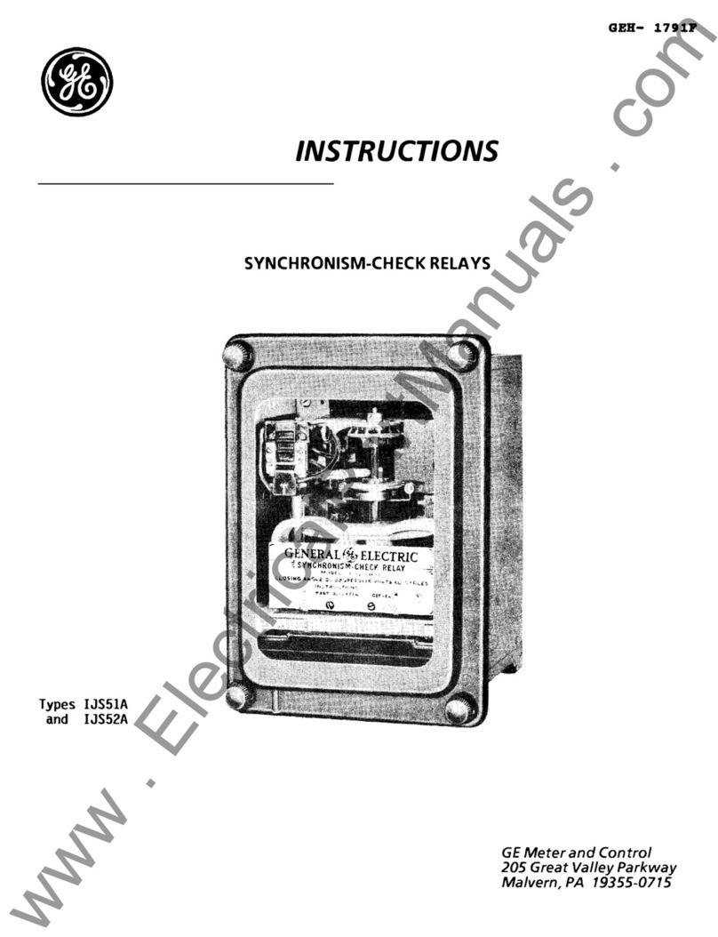GE IJS51A User manual