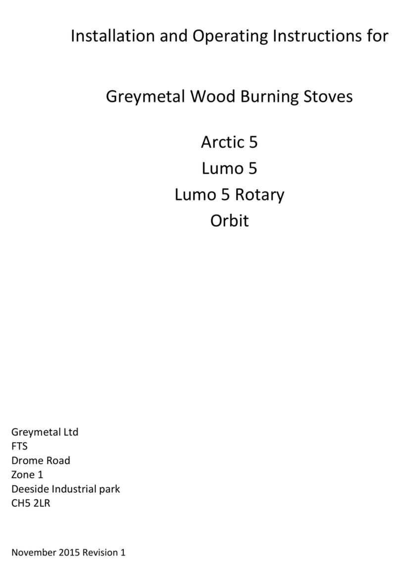 Greymetal Arctic 5 Installation and operating instructions