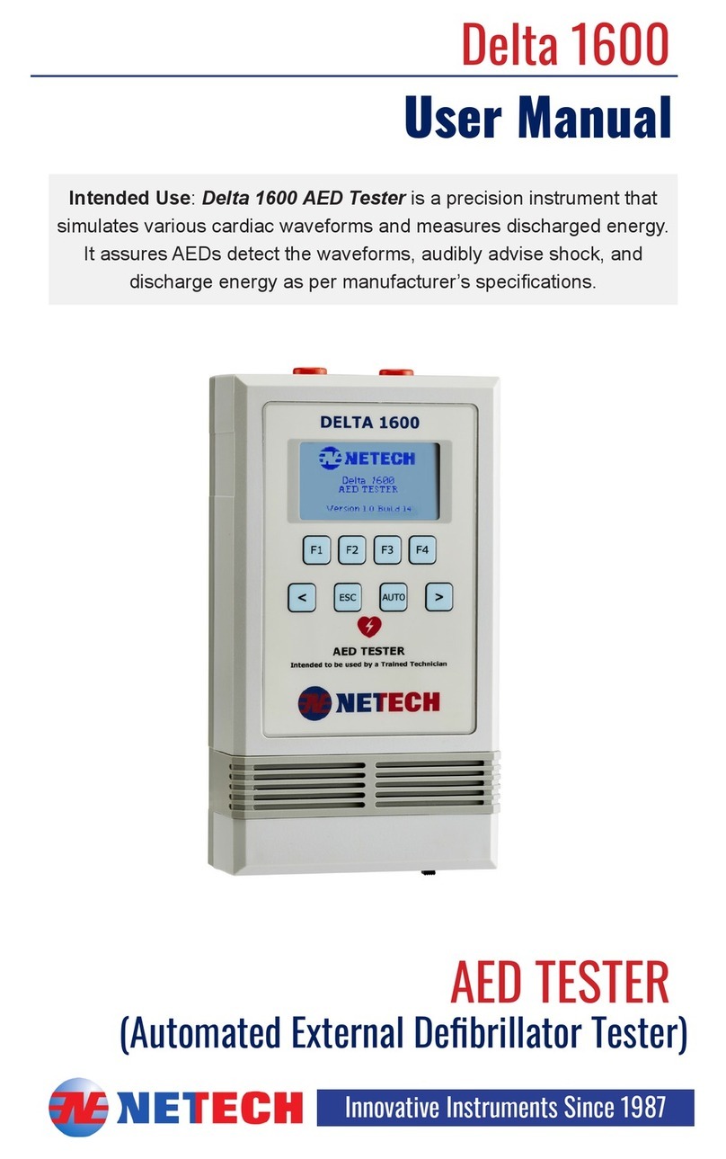 Netech Delta 1600 User manual