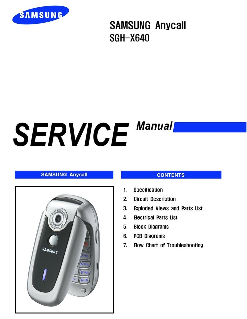 Samsung SGH-X640 User manual