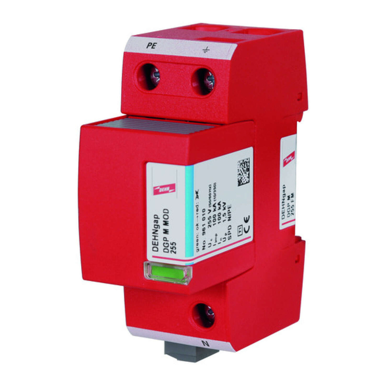 dehn DEHNgap Maxi DGP M 255 installation instructions