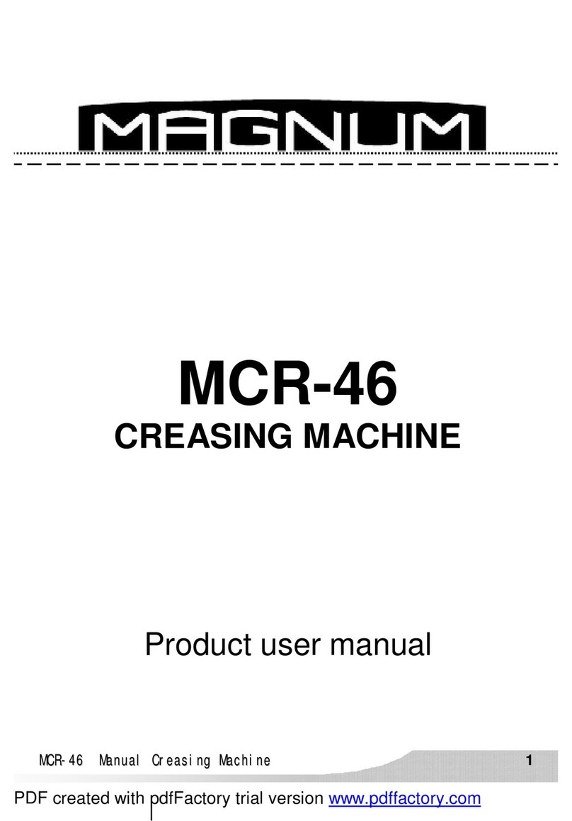 Magnum MCR-46 Operational manual Magnum MCR-46 Operational manual