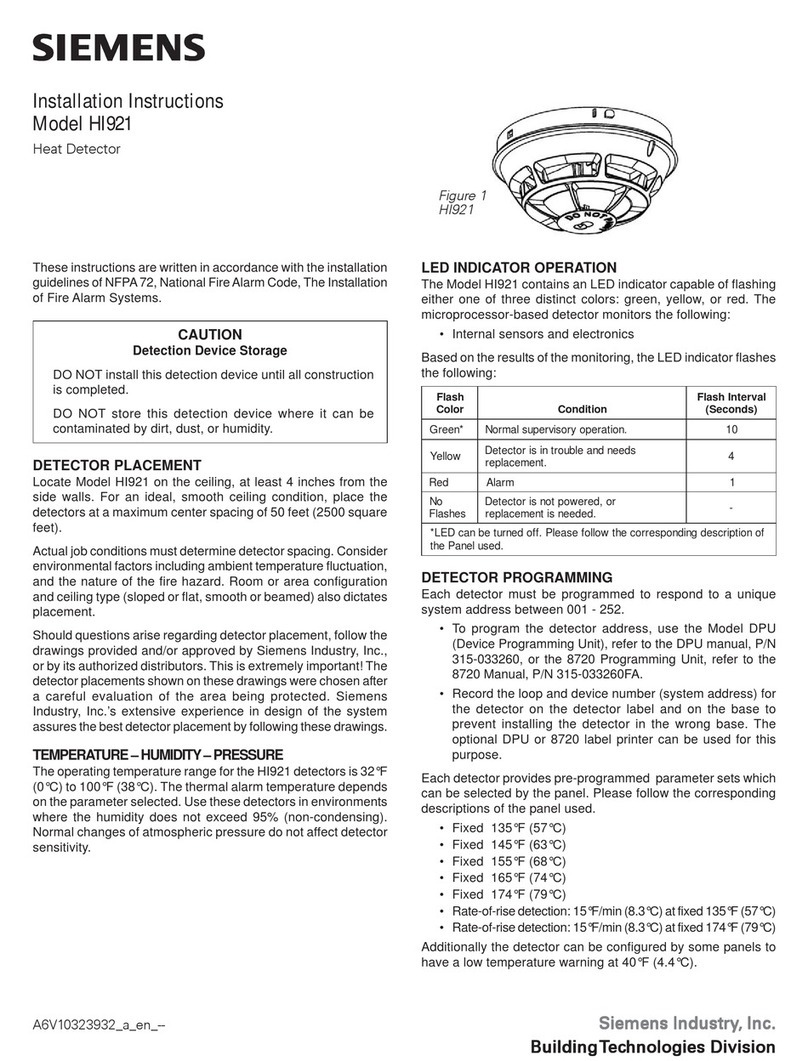 Siemens HI921 installation instructions