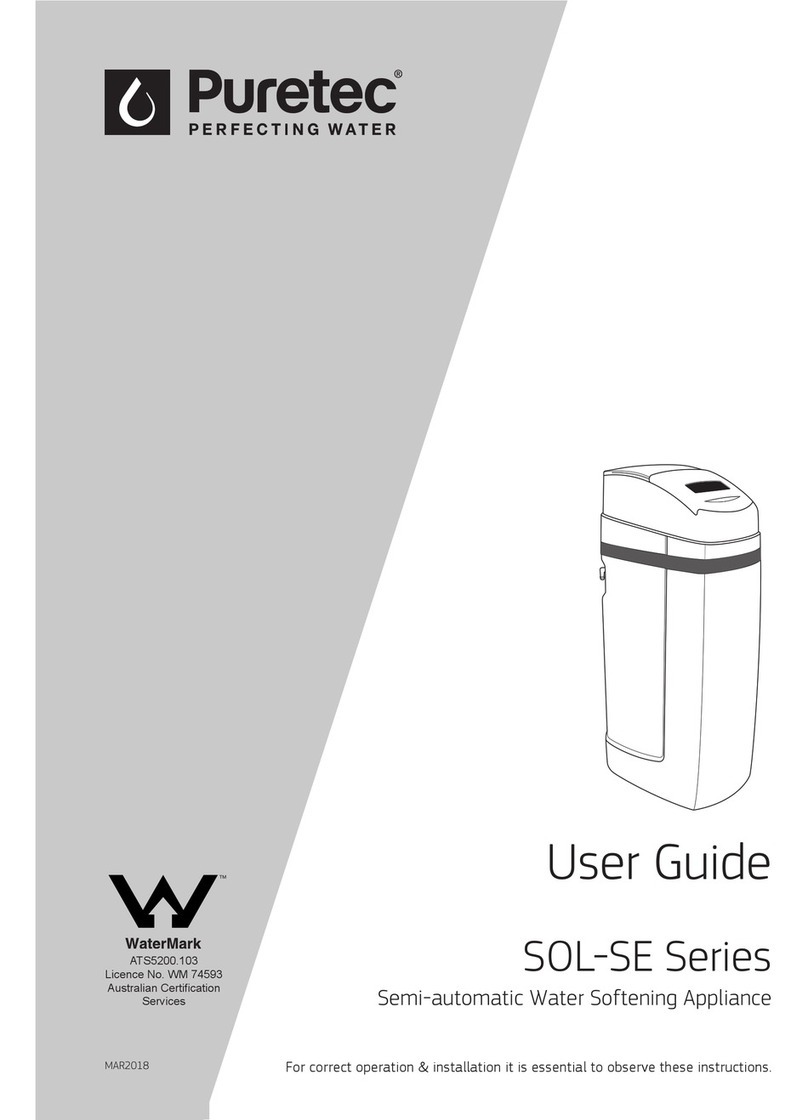 Puretec SOL-SE Series User manual