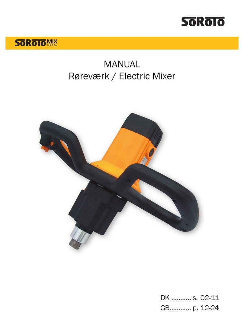 SoRoTo Mix 1300W manual