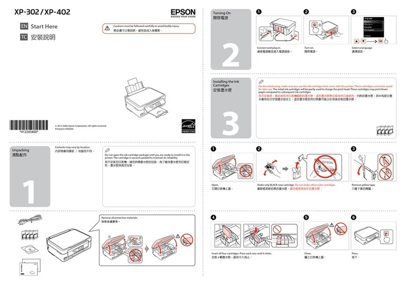 Epson XP-302 Instruction Manual