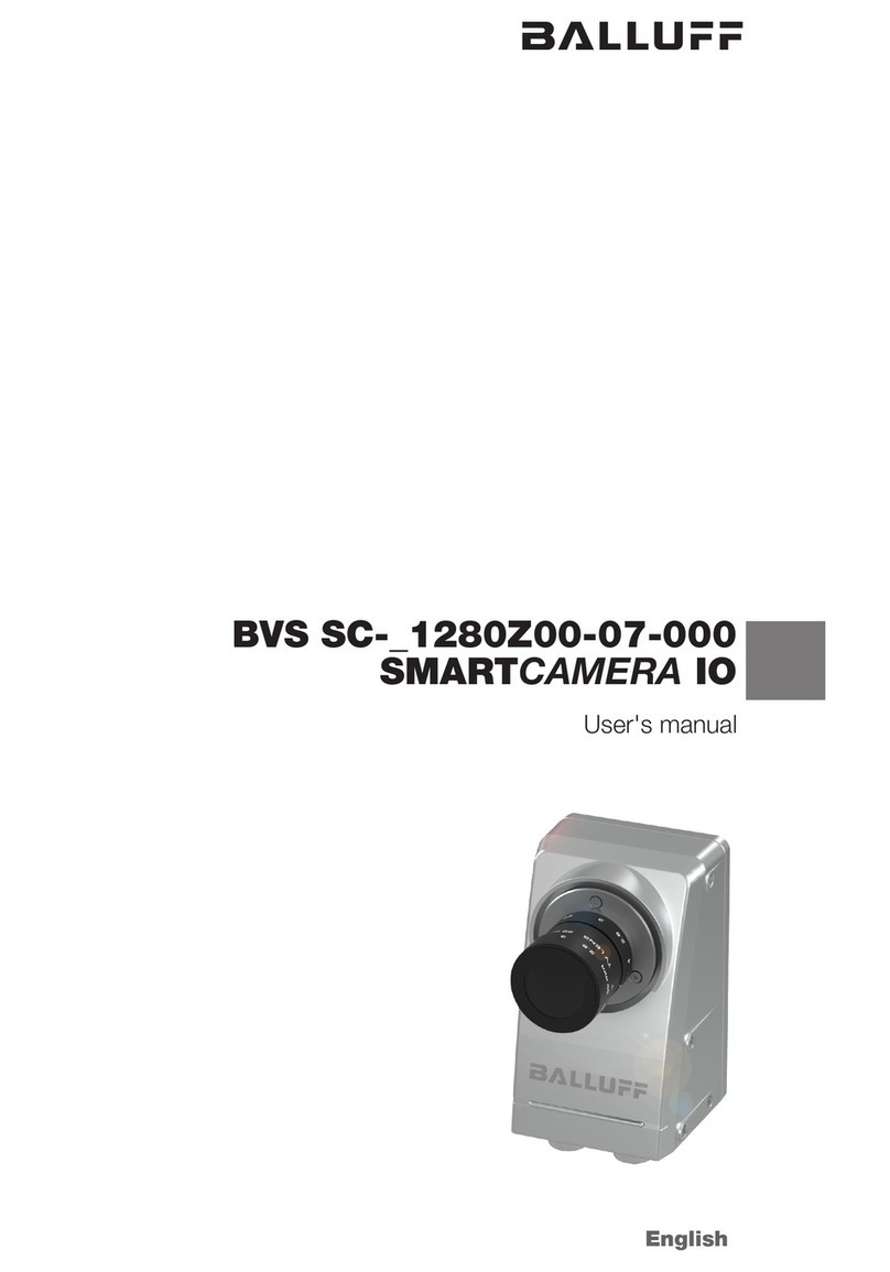 Balluff BVS SC-M1280Z00-07-000 User manual