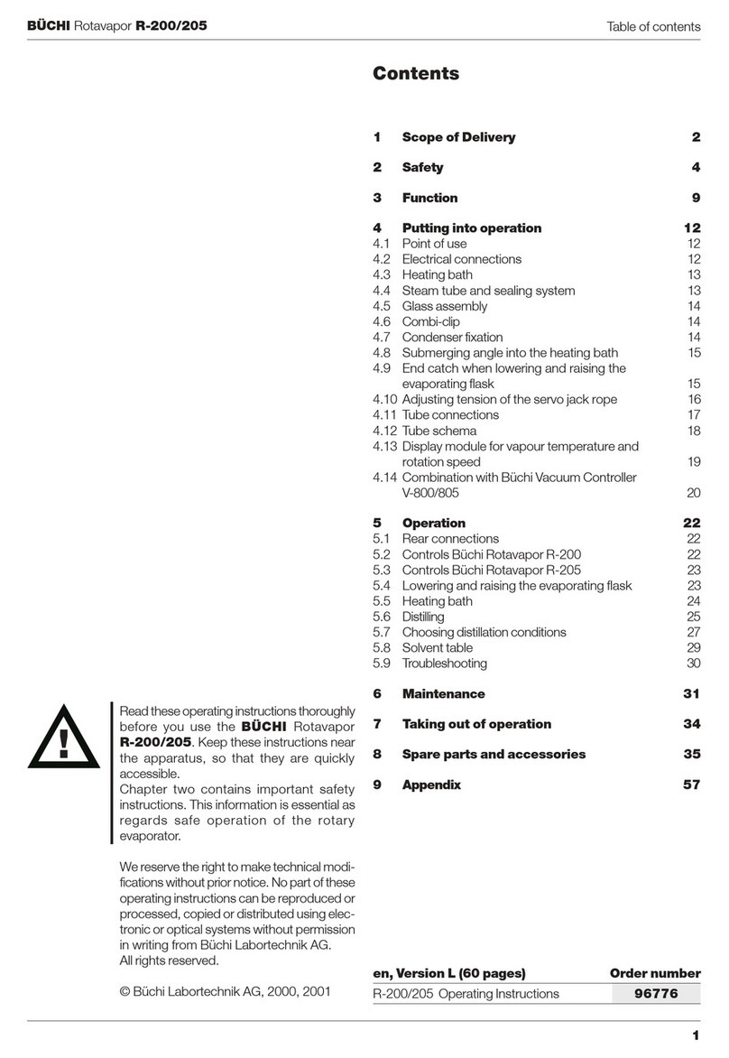 Buchi Rotavapor R-200 User manual