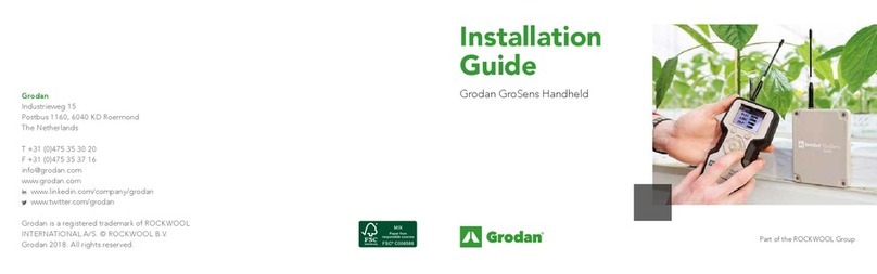 Grodan GroSens installation guide