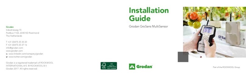 Grodan GroSens installation guide