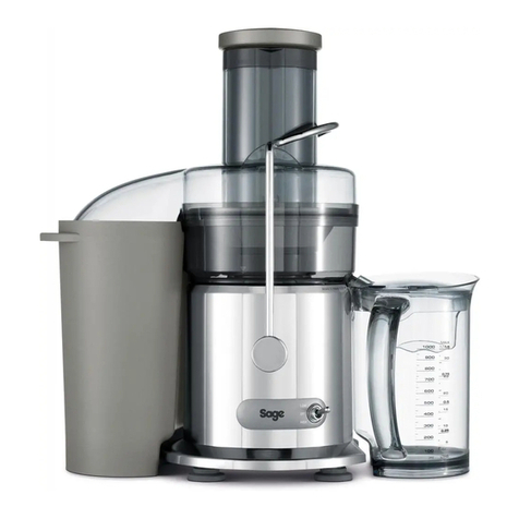 Sage Nutri Juicer BJE410 quick guide