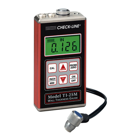 Check-line TI-25M User manual