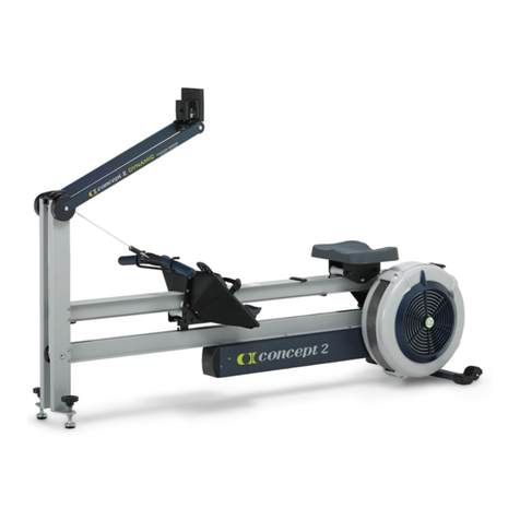 Concept2 Dynamic Indoor Rower User's product manual