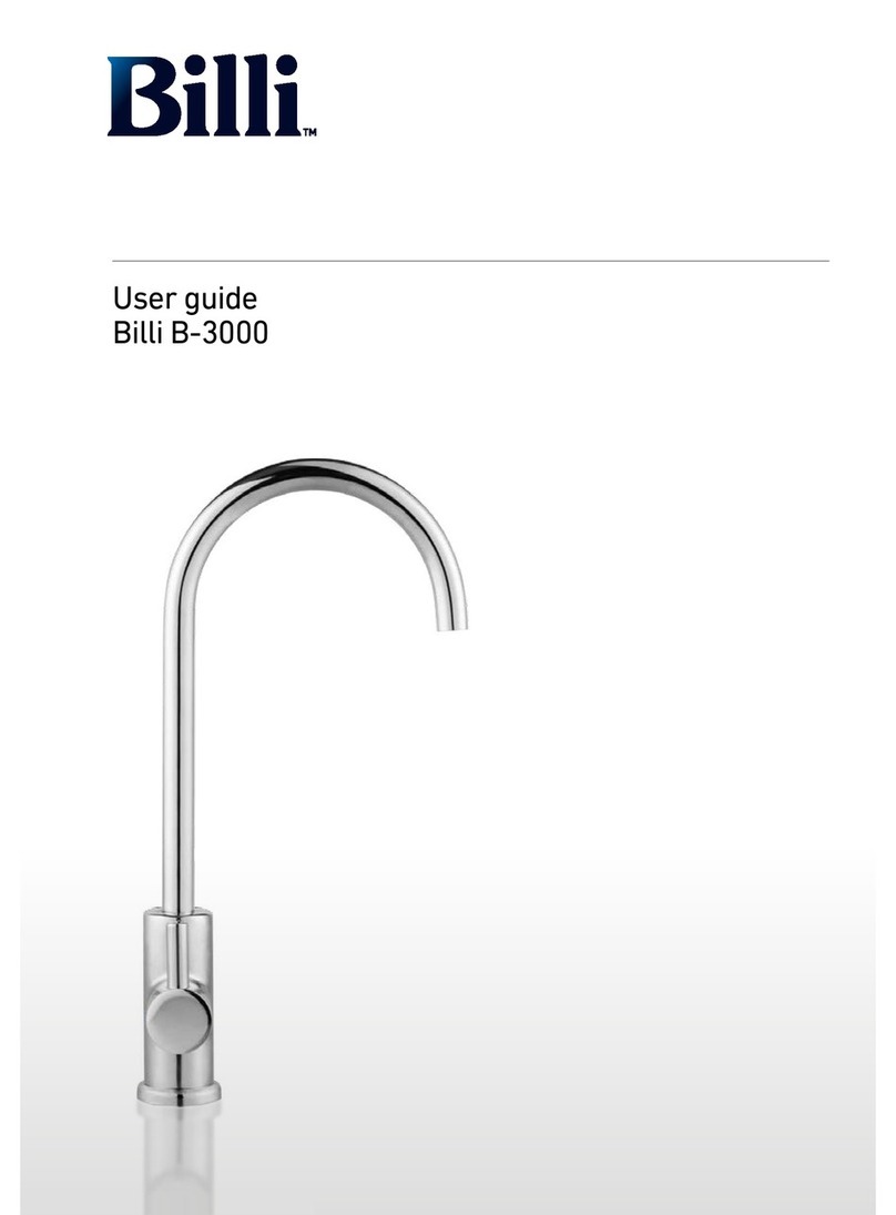 Billi B-3000 User manual