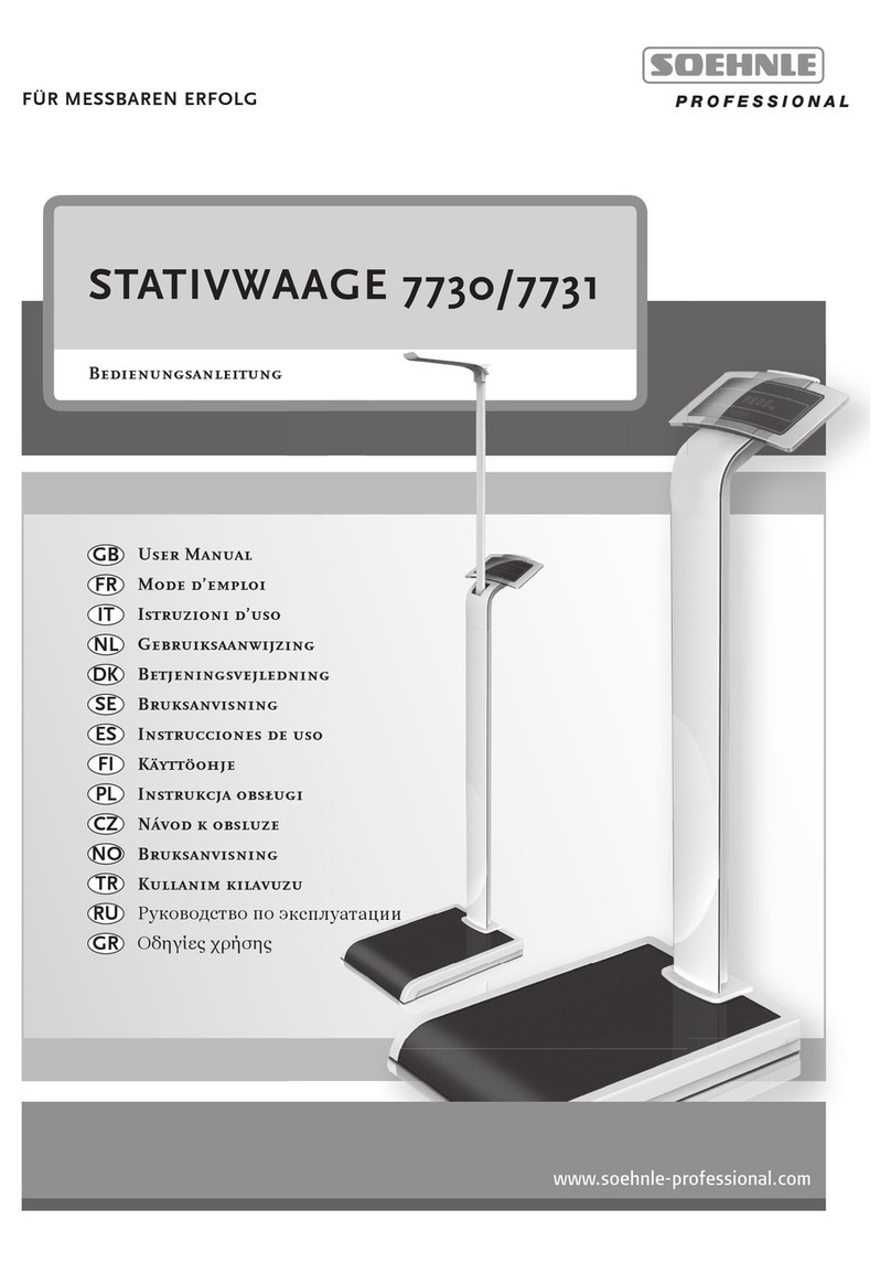 Soehnle STATIVWAAGE 7730 User manual
