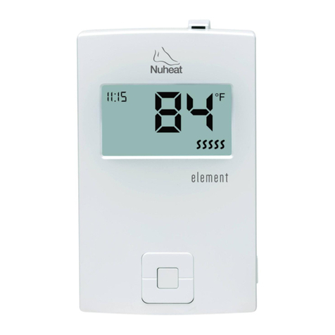 Pentair Nuheat element quick start guide