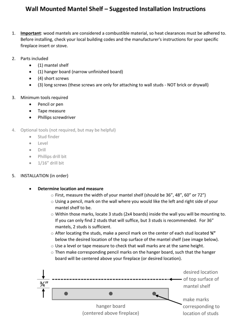 Dogberry Collections DOGB001 Installation instructions manual