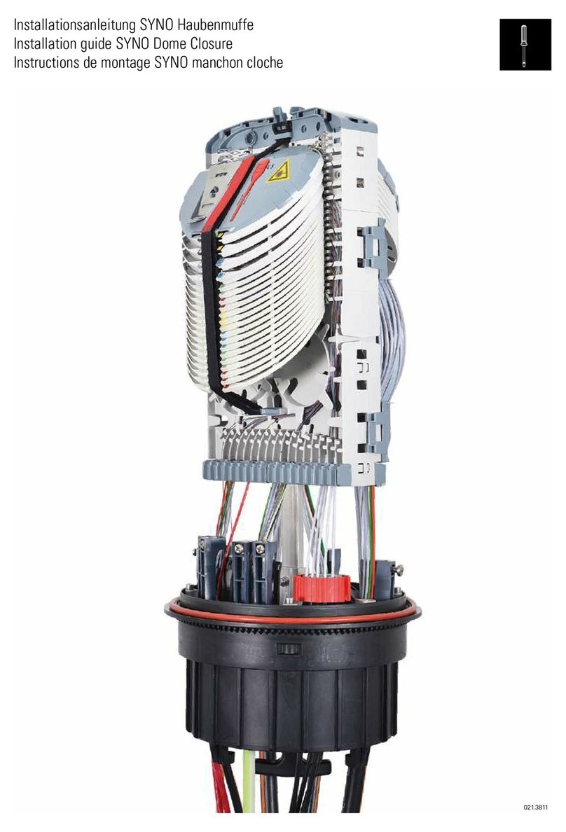 R&M SYNO Dome Closure series installation guide